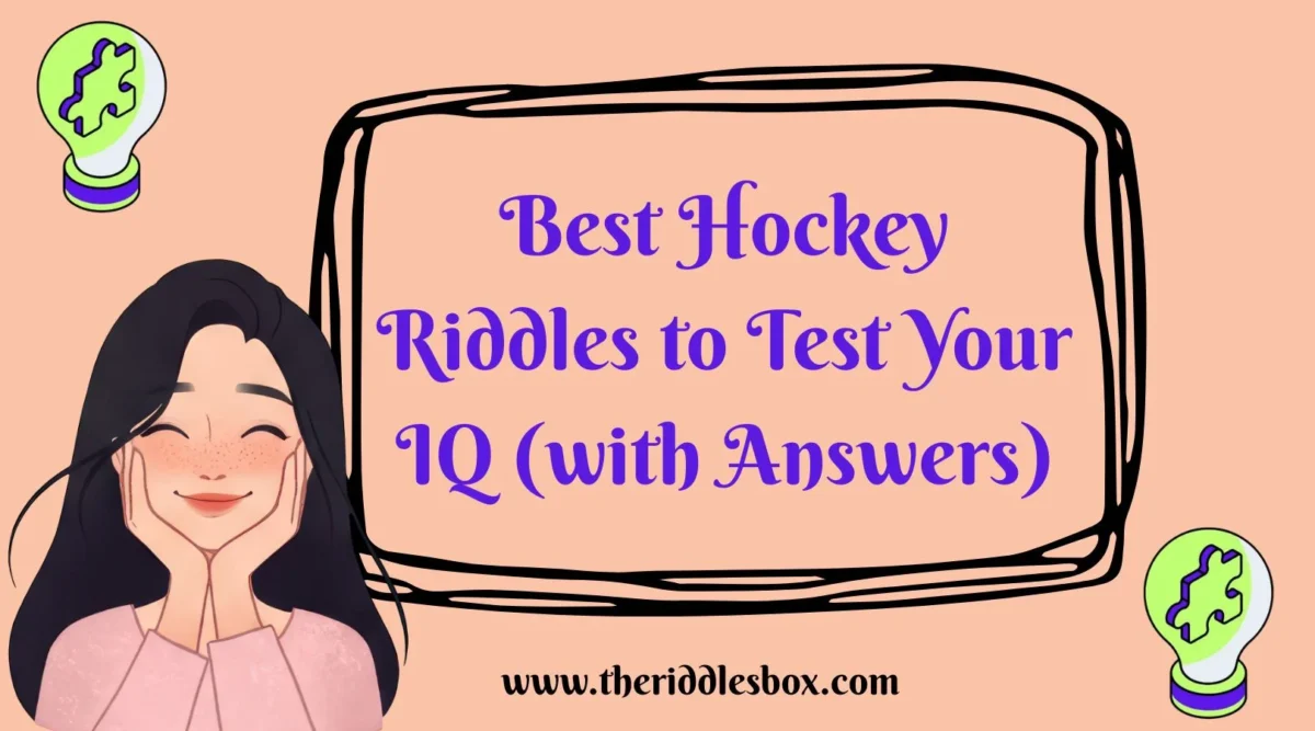 150+ Best Hockey Riddles to Test Your IQ (with Answers)