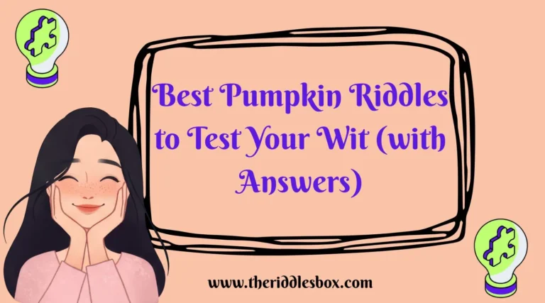 150+ Best Pumpkin Riddles to Test Your Wit (with Answers)