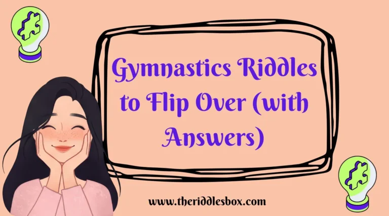 150+ Gymnastics Riddles to Flip Over (with Answers)