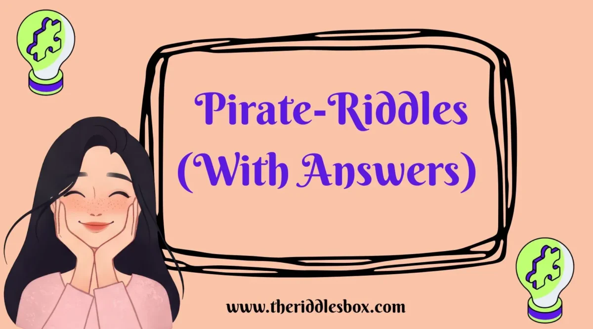 150+ Pirate-Riddles (With Answers