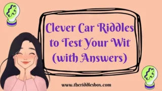 150+ Clever Car Riddles to Test Your Wit (with Answers)