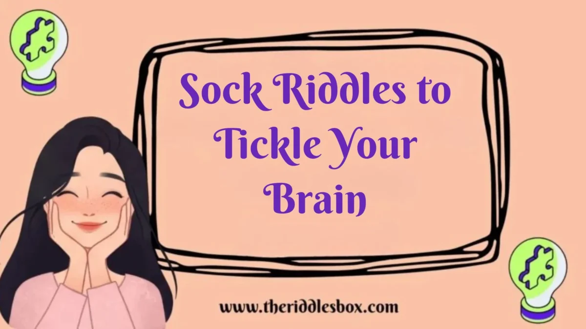150+ Sock Riddles to Tickle Your Brain (with Answers)